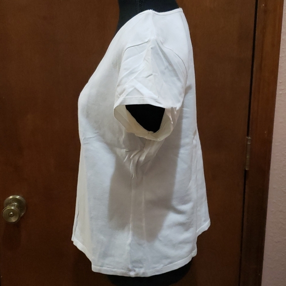 Fashion Bug Stretch White t-shirt XL - Picture 2 of 7